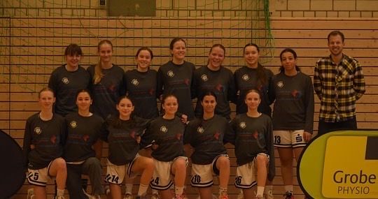Team mit neuen Longshirts