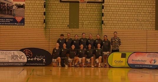 Team mit neuen Longshirts